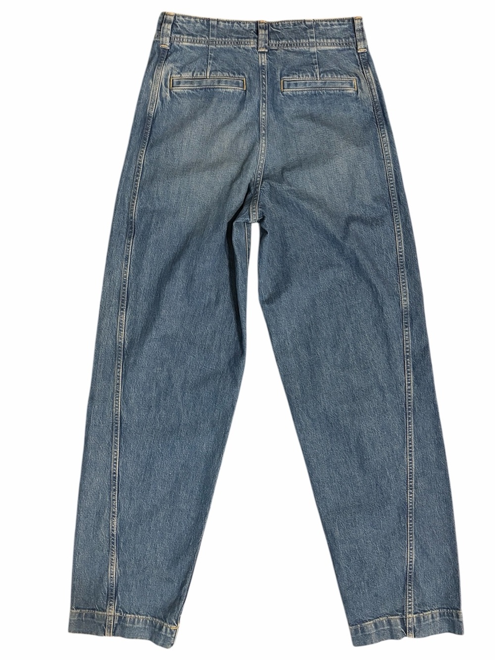 NWT: Madewell Tapered Denim Trousers, Size W 26 - Picture 10 of 13